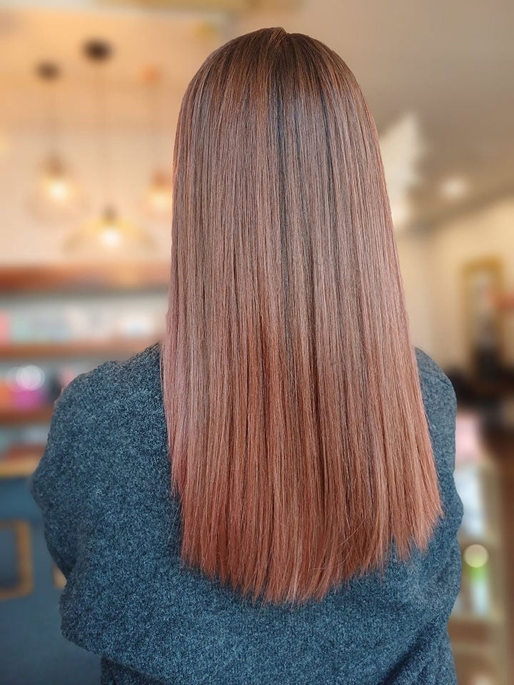 Nachher – Mahagoni-Braun